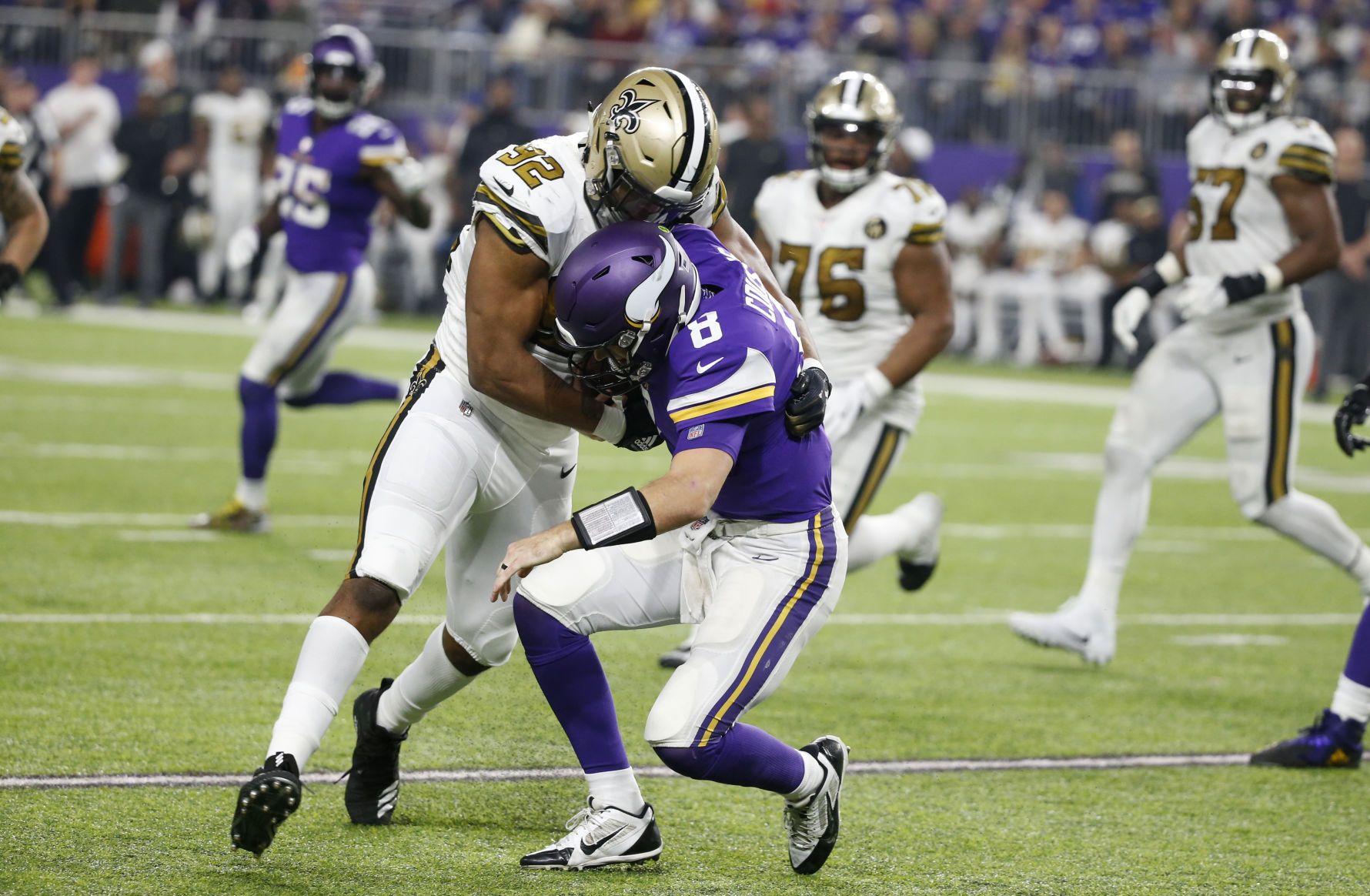Saints Vikings Football